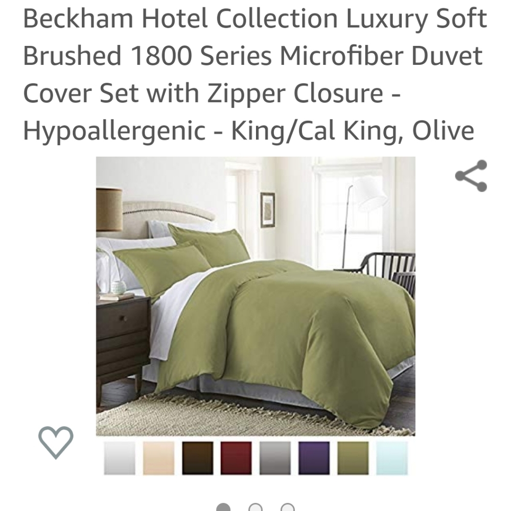 Beckum hotel collection king size duvet